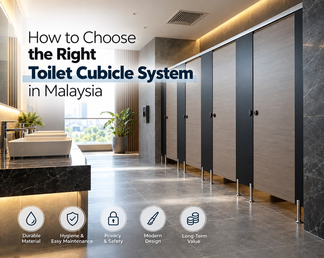 How to Choose the Right Toilet Cubicle System in Malaysia